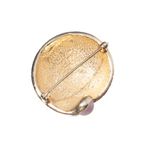 CASTLECLIFF SEA SHELLS: BEJEWELED SHELL BROOCH
