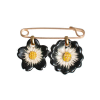 FLORAL DUO BROOCH