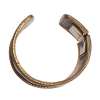 WIDE VINTAGE CUFF WITH CHAIN DETAIL