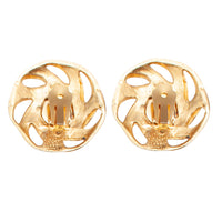 GOLDEN OPAL CLIP EARRINGS