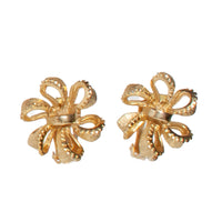 BOW VINTAGE CLIP ON EARRING