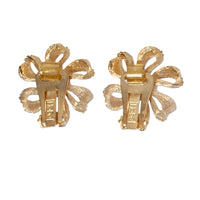 BOW VINTAGE CLIP ON EARRING