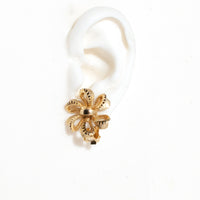 BOW VINTAGE CLIP ON EARRING