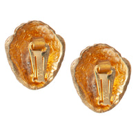 VINTAGE LION HEAD CLIP ON EARRING