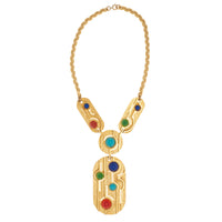 MODERNIST MULTI-COLOR NECKLACE