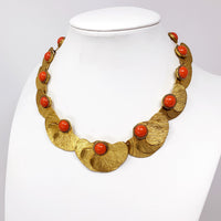 SILVANA CORAL PETAL NECKLACE