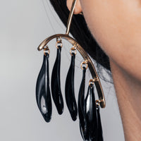 RAVEN EARRING - BLACK