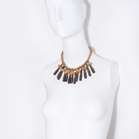COILED STATEMENT NECKLACE