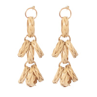 RATTAN EARRING