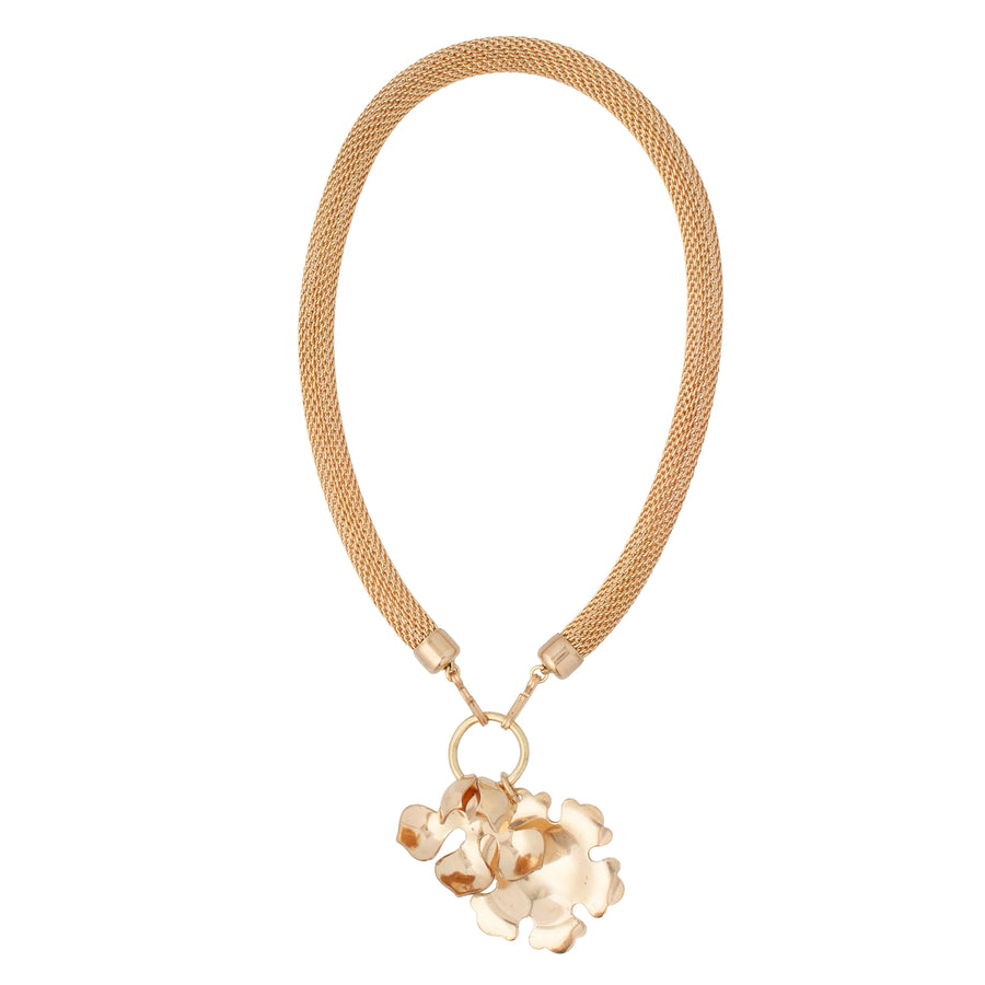 FLORAL CHARM NECKLACE