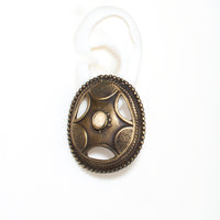 SOUTHWEST OVAL EARRING