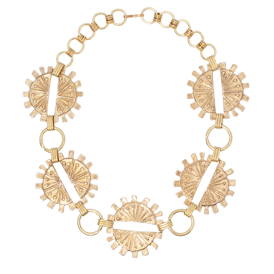 SUNDIAL COLLAR NECKLACE