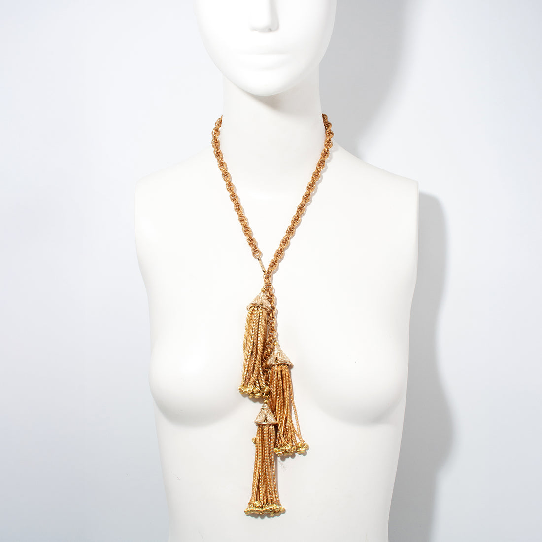 TRIAD TASSLE NECKLACE