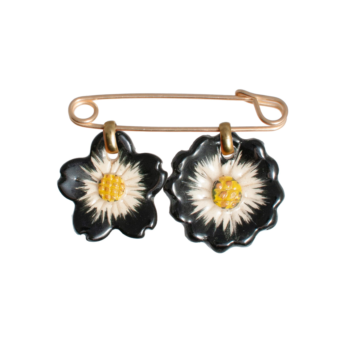 FLORAL DUO BROOCH