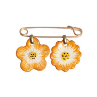 FLORAL DUO BROOCH