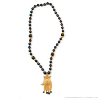 KENNETH JAY LANE HAMSA HAND NECKLACE