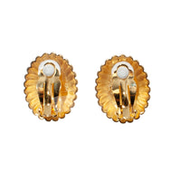 CLASSIC TURQUOISE VINTAGE CLIP ON EARRING