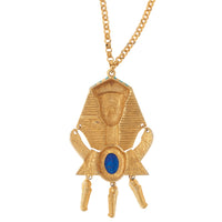 CASTLECLIFF VINTAGE: EGYPTIAN REVIVIAL PENDANT