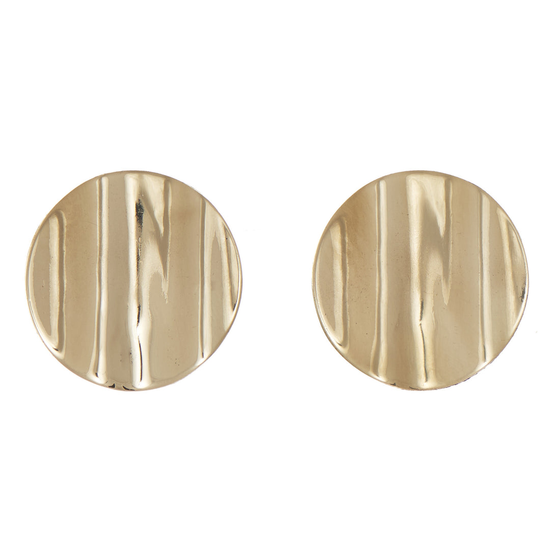 CORRUGATED EARRING