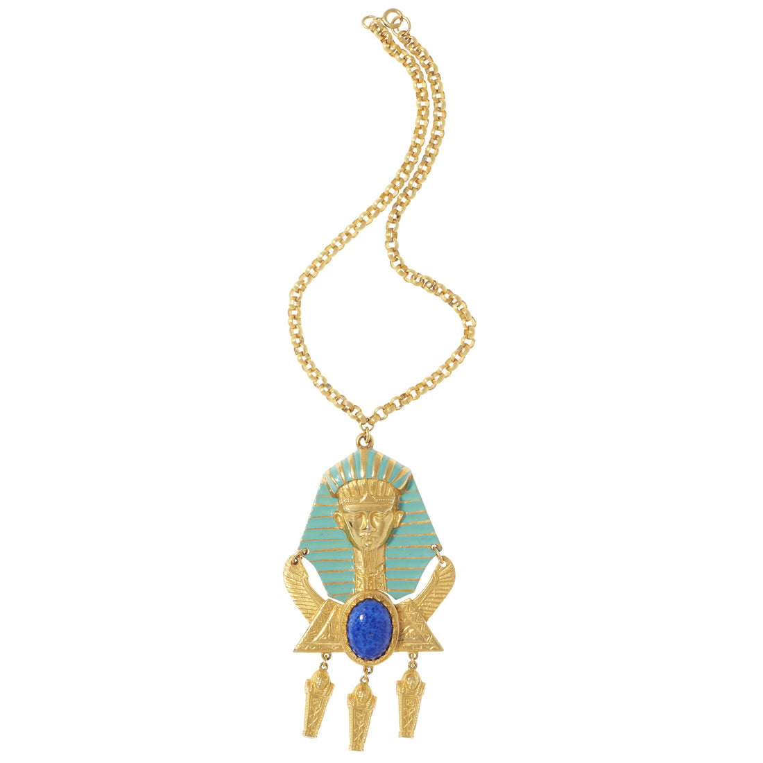 CASTLECLIFF VINTAGE: EGYPTIAN REVIVIAL PENDANT