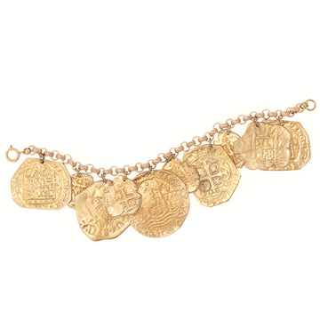 ANCIENT COIN CHARM BRACELET