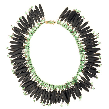 DECO FRINGE NECKLACE
