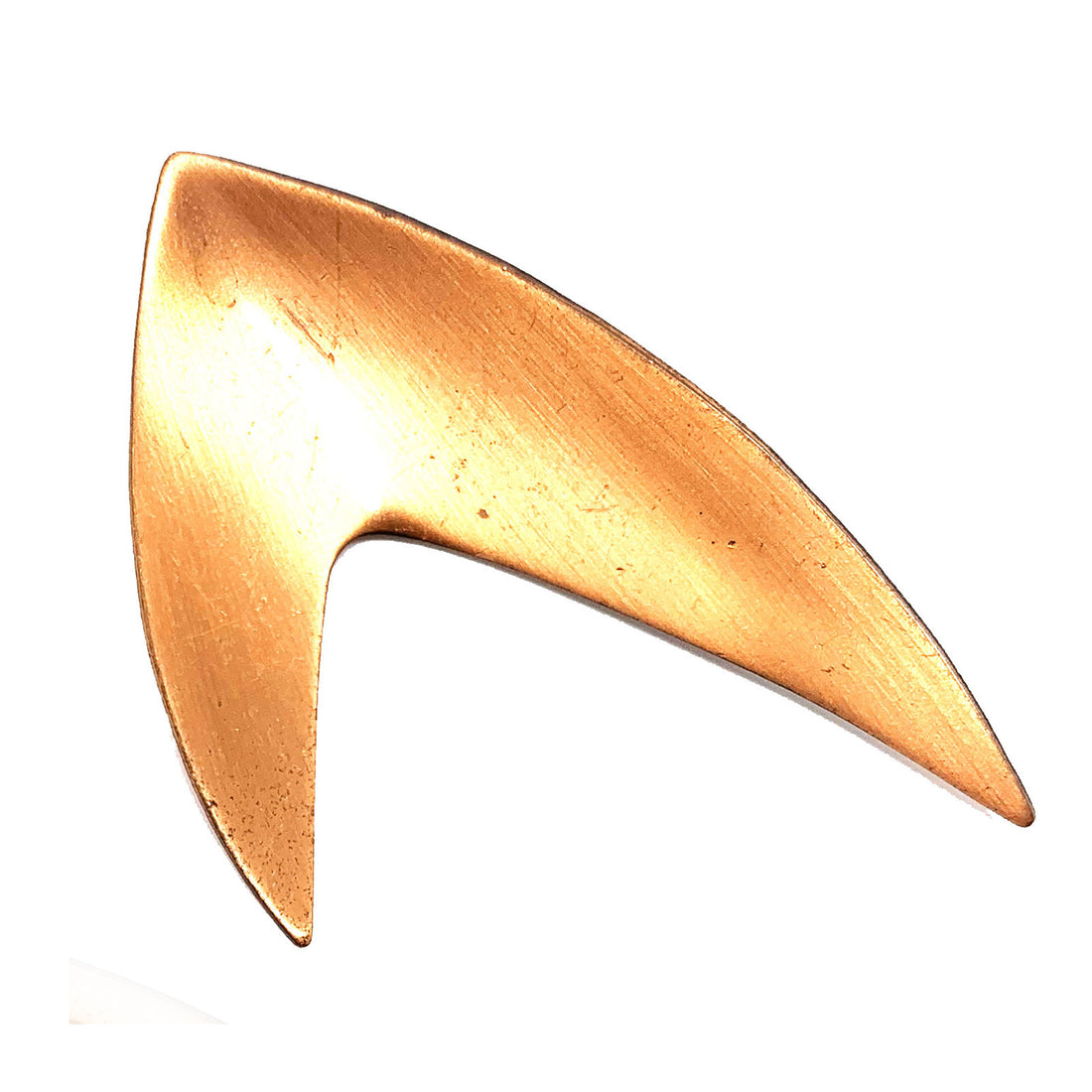 COPPER MID-CENTURY BROOCH