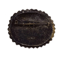 CARVED TRIBAL BROOCH