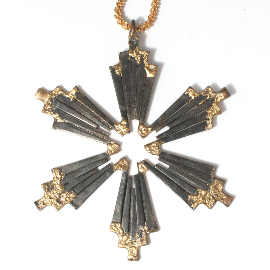 BRUTALIST STAR PENDANT