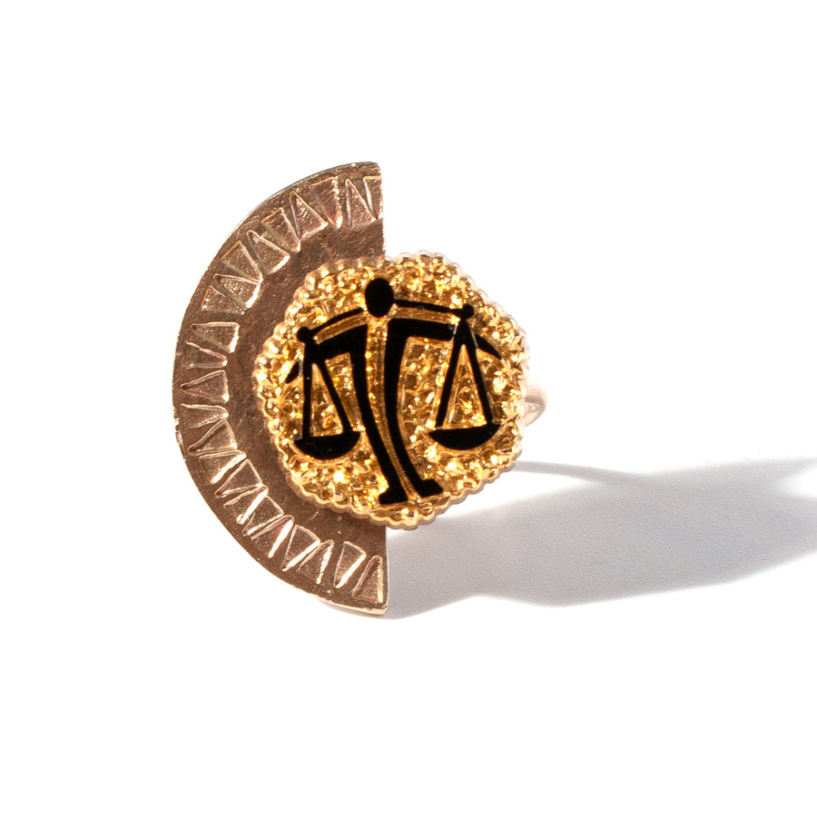 ZODIAC SIGNS RING - LIBRA