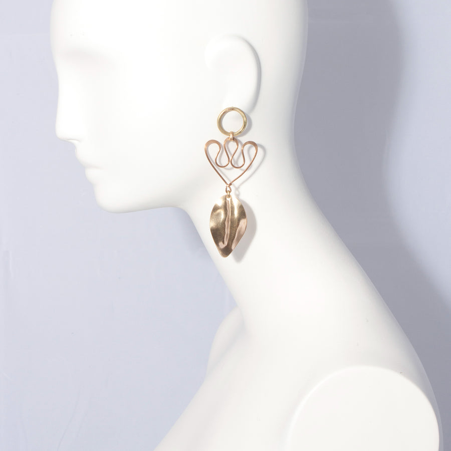 LOTUS EARRING