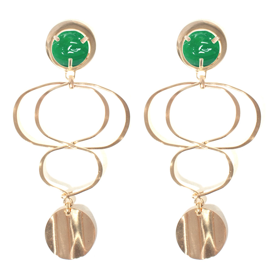 AJET EARRING // JADE