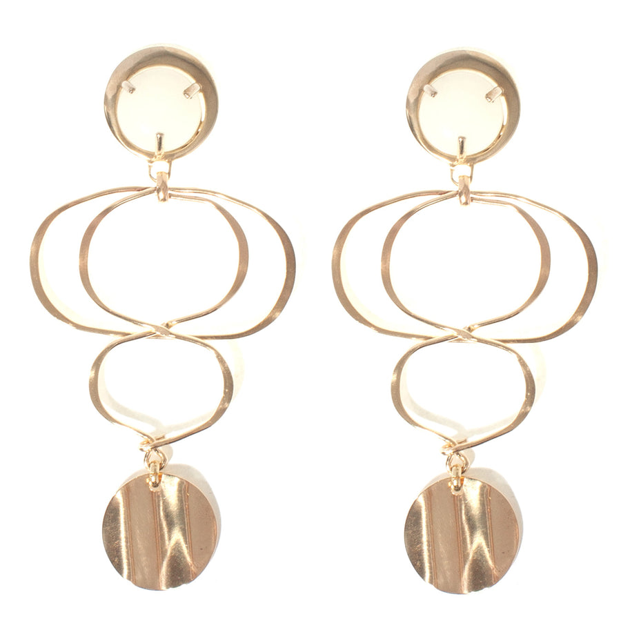 AJET EARRING // WHITE