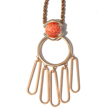 OUROBOROS PENDANT // CORAL