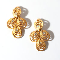 MATTE LOOP STATEMENT EARRING