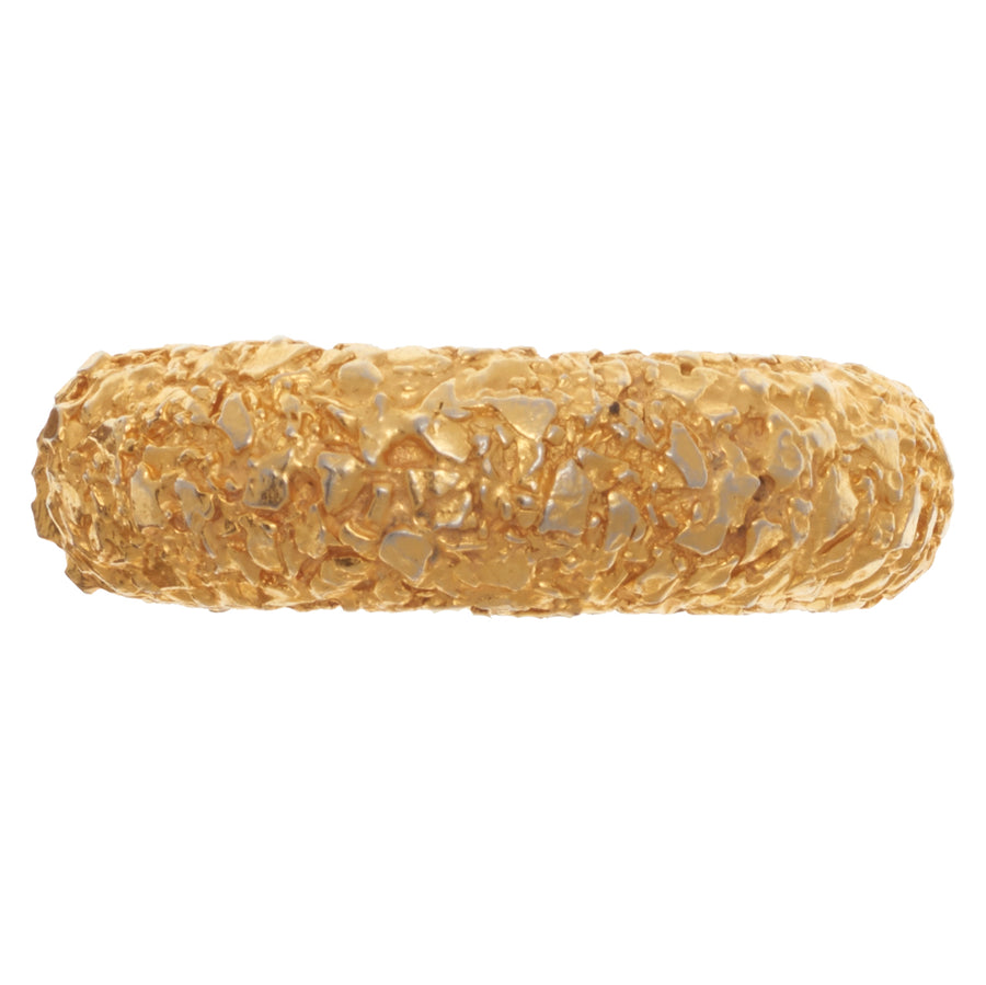 Gold Nugget Bangle