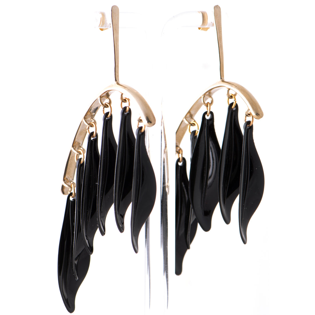 RAVEN EARRING - BLACK