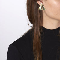 TRIANGLE FOLD EARRING